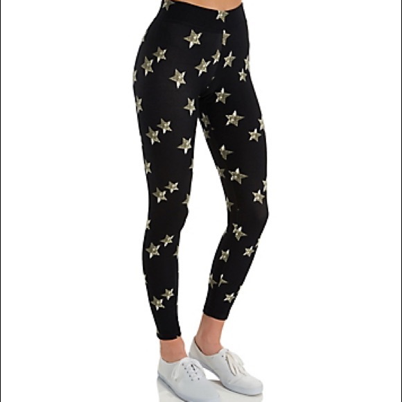 HUE STAR PATTERNED LEGGINGS - Picture 2 of 4